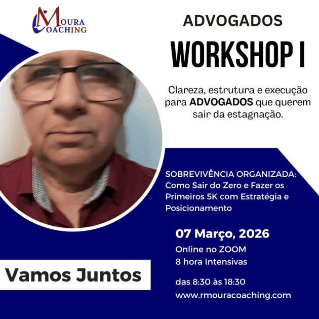 workshop I sobrevivencia do advogado